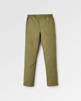 Rif-Raf Organic Cotton Ripstop Trouser - Khaki FlexibleStretchWeave