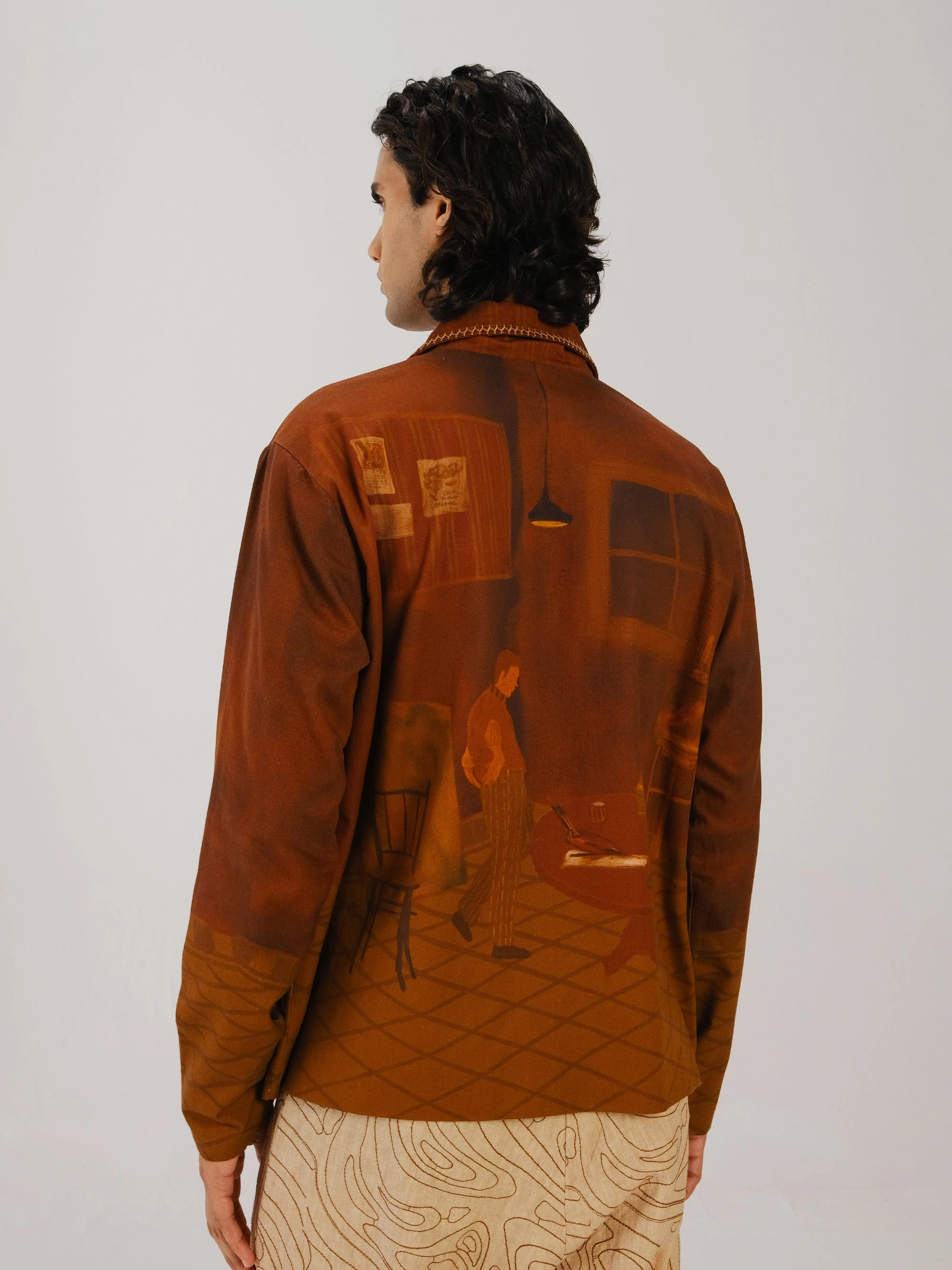Archive Jacket Soft touch finish Multi Layer Construction