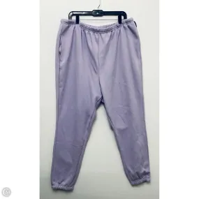 Work Essential Athletic Pants By Fabletics In Purple, Size: 2x