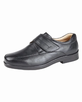 Roamers Mens Touch Fastening Mudguard Casual Shoes Active Style