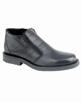 All Weather River Crossing Breathable Mountain Hike Roamers Mens Twin Zip Thermal Lined Boots