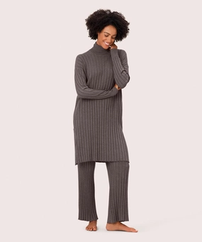 1005859 MaFie Dress - Brown Melange Confident Mood