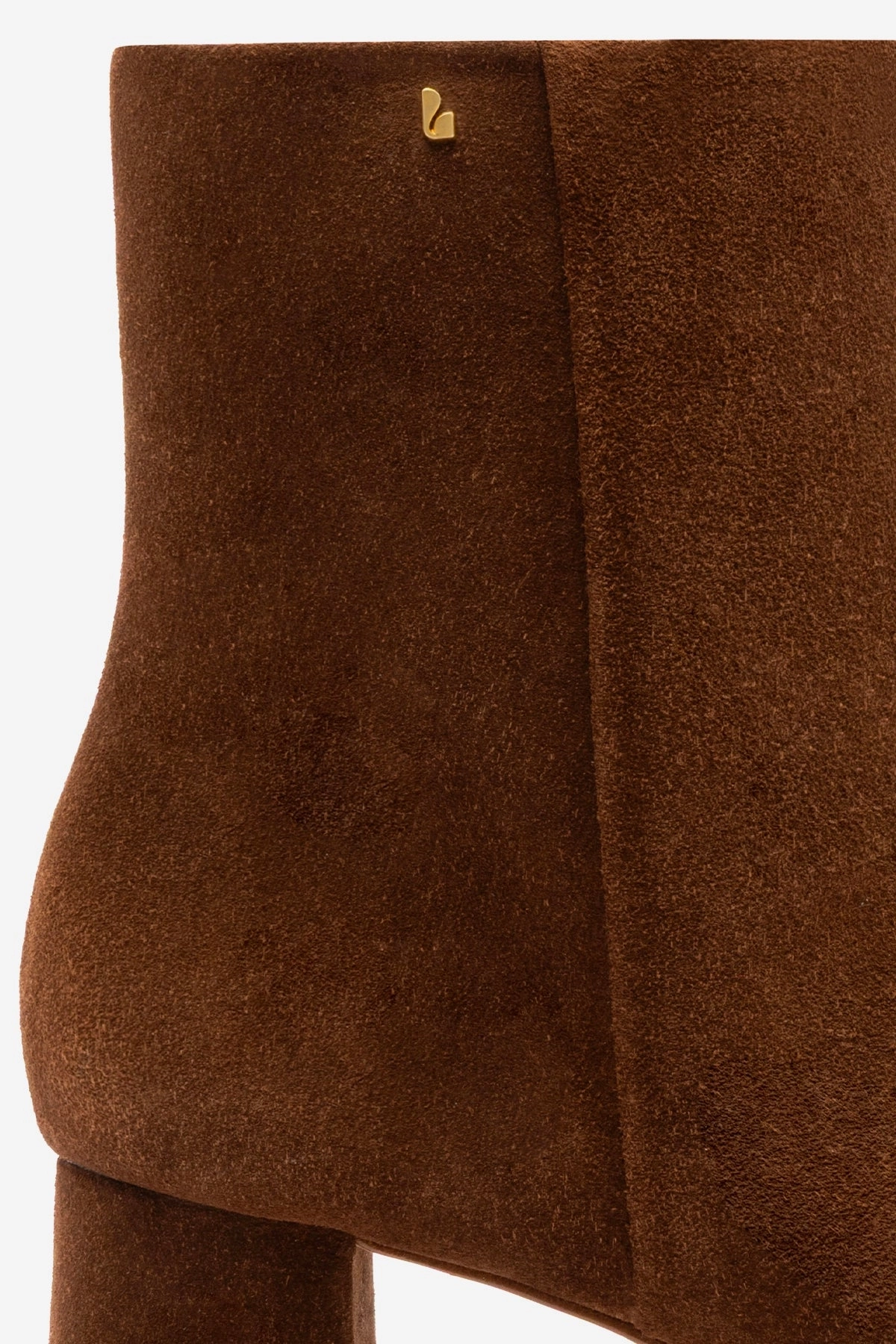 Soft Material Mini Edie Boot In Burnt Umber Suede
