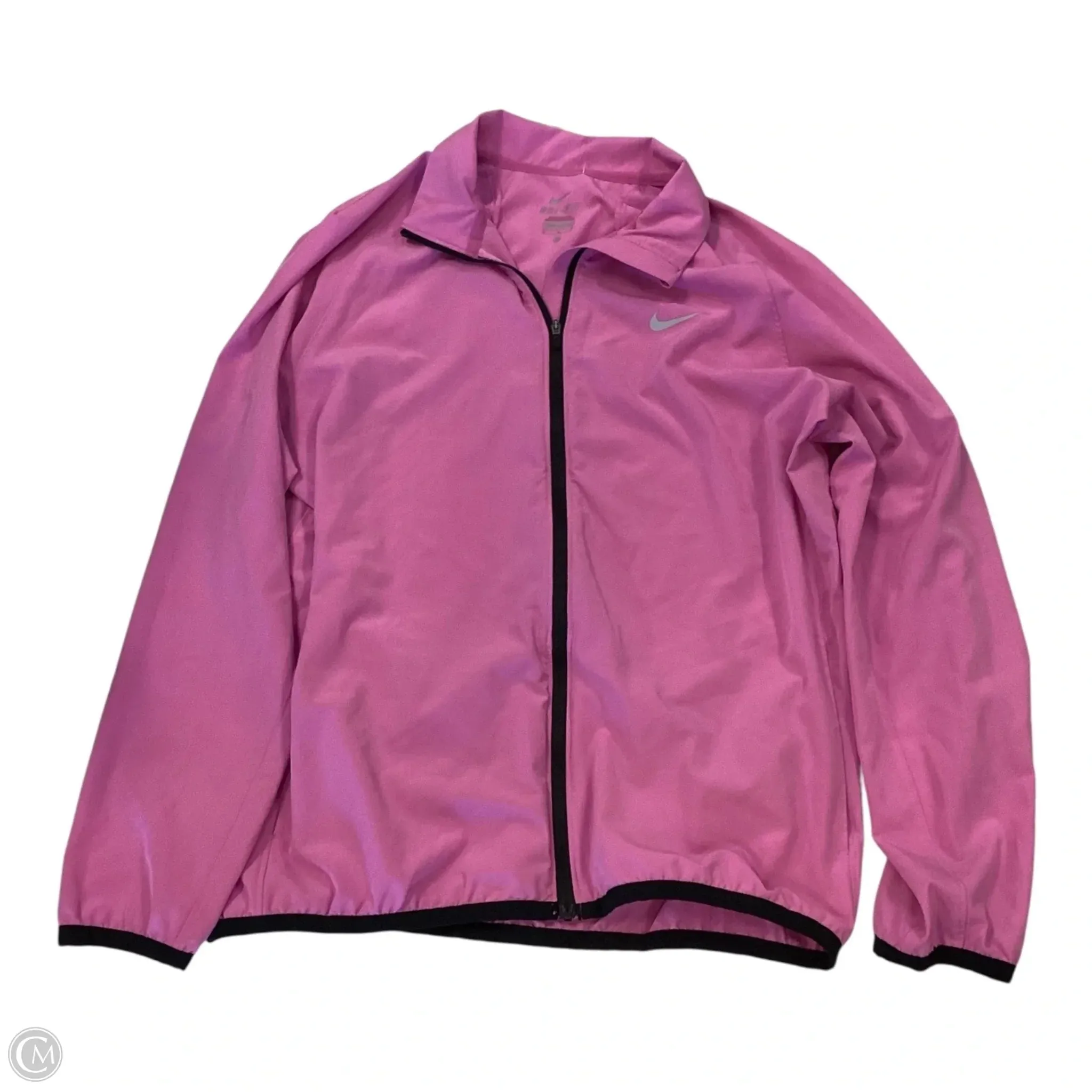 Athletic Jacket By Nike Apparel In Purple, Size: M Practical Cold Piece