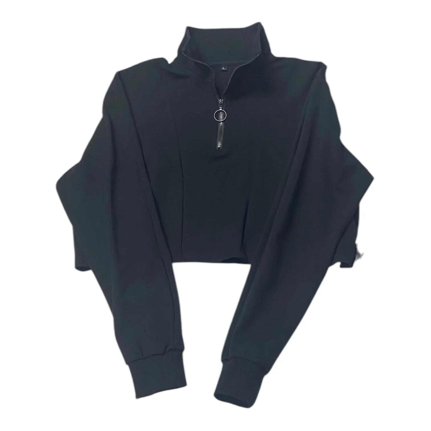 Athletic Jacket By Cmc In Black, Size:L Detachable Components Hidden Ventilation Zones
