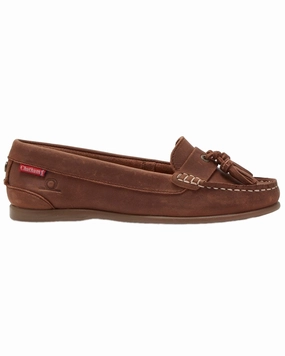 Multi Purpose Durable Build Chatham Womens Pulau Premium Leather Tassel Loafers