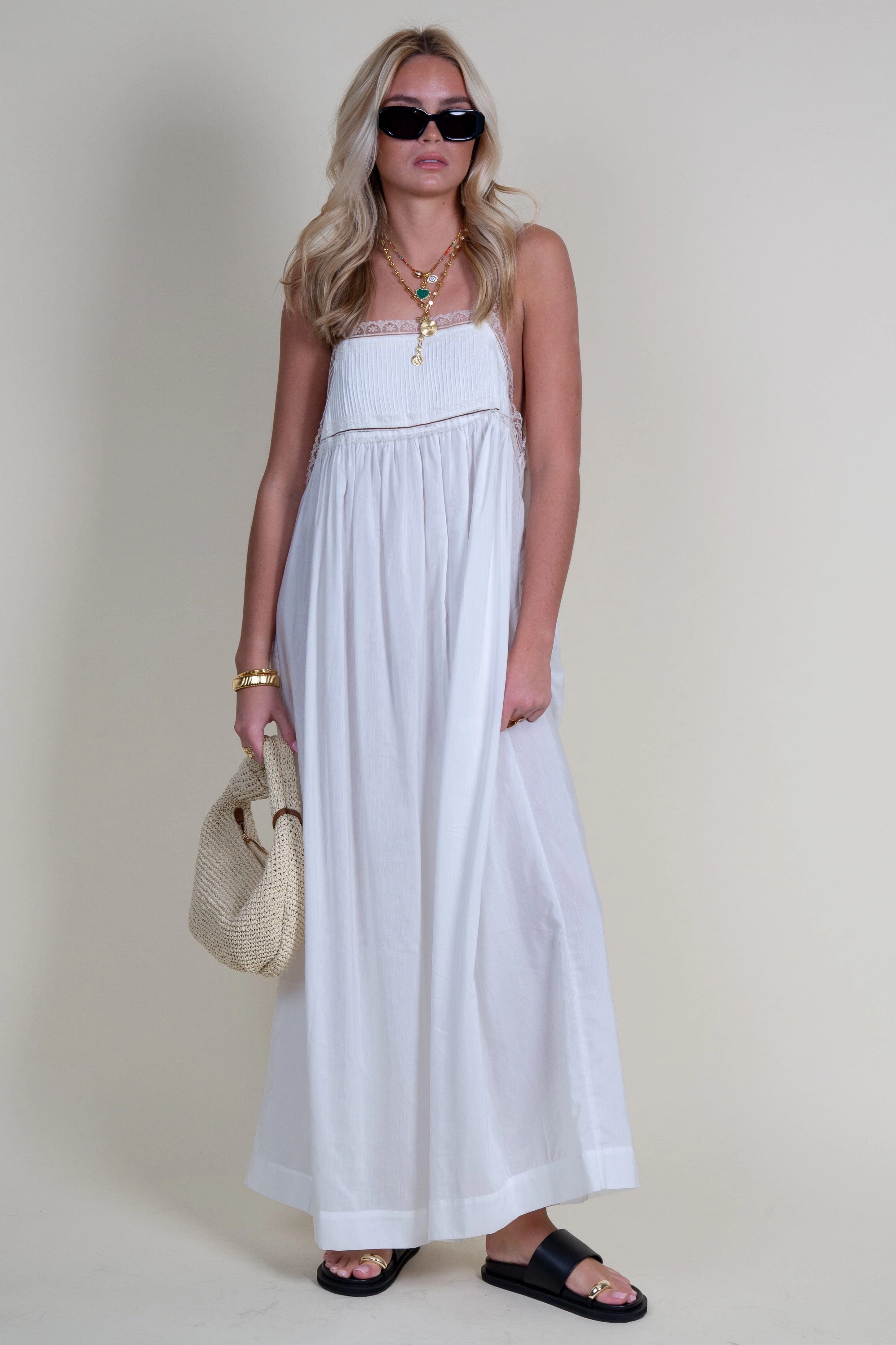 Layer Ready Flattering bodycon dress S/W/F | Roman Maxi - Art Nouvea