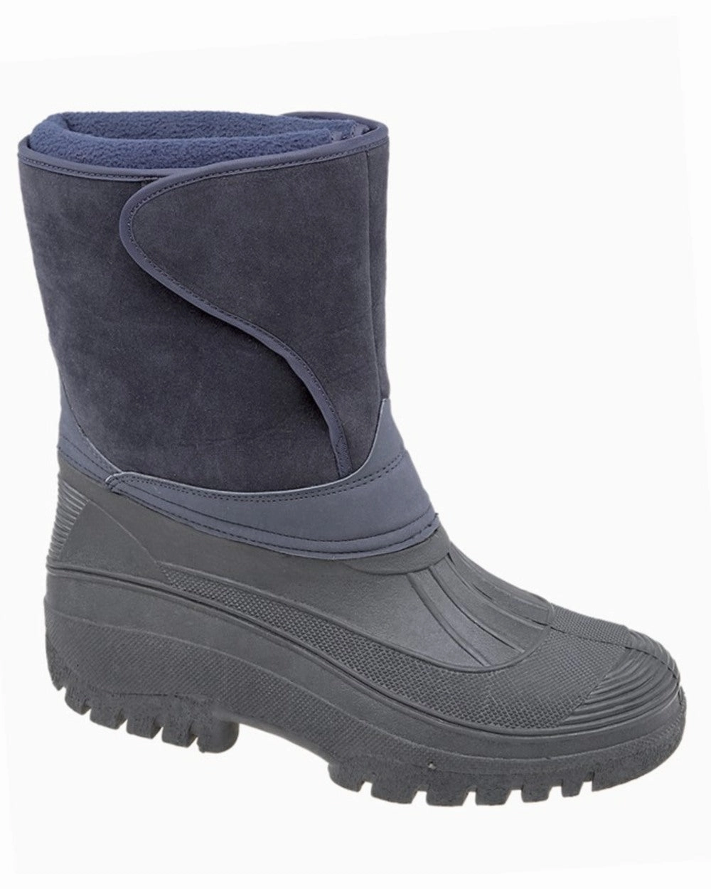 Shock Absorbing Suede Surface Stormwells Touch Fastening Insulated Ankle Boots