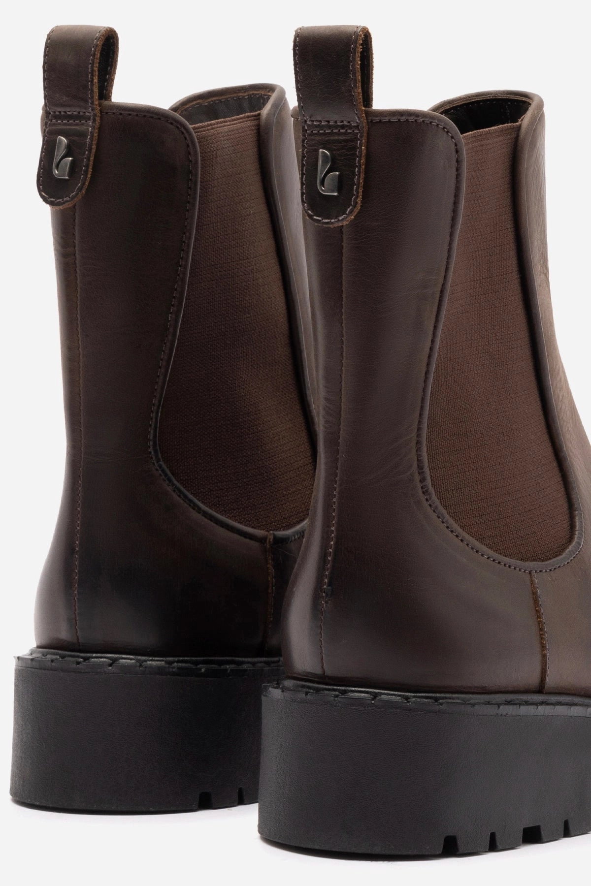 Smart Style day trip Sancha Boot In Brown Shadow Leather