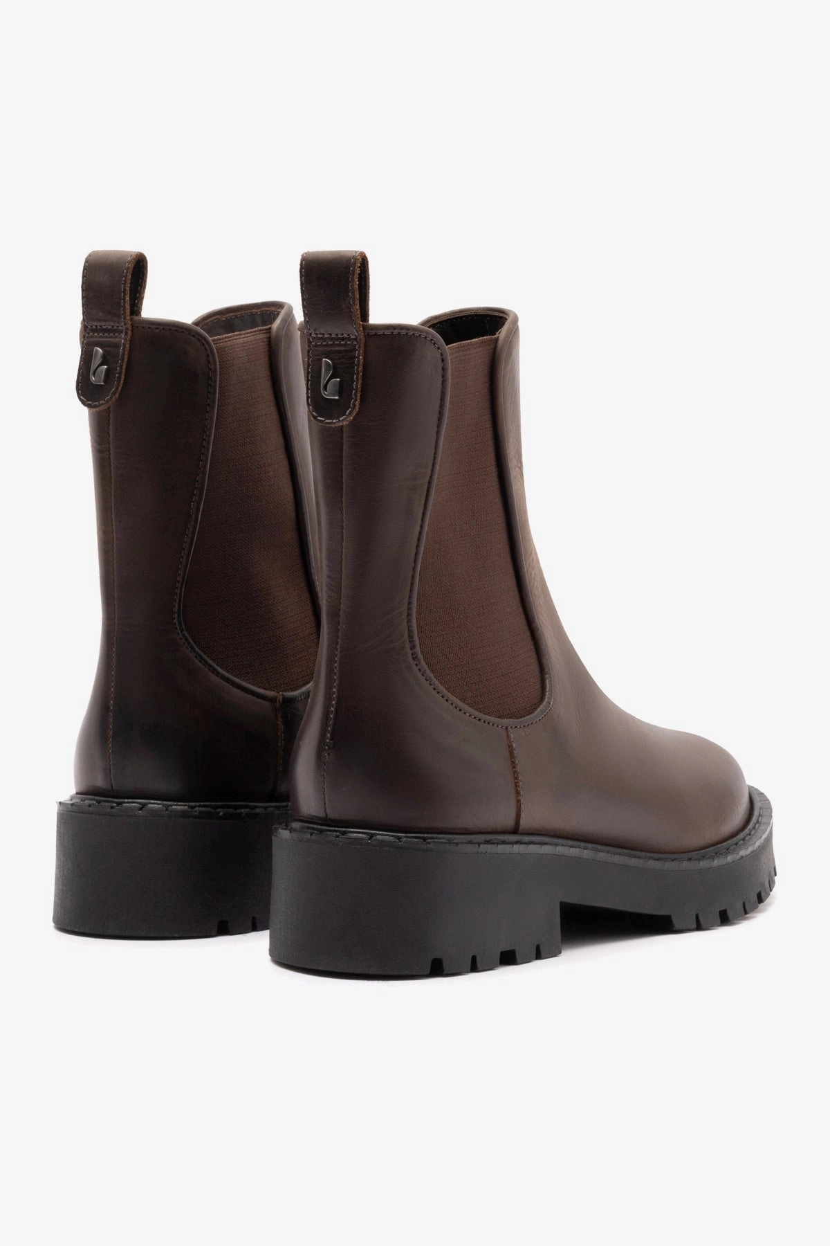 High-traction Adventure Wear Sancha Boot In Brown Shadow Leather