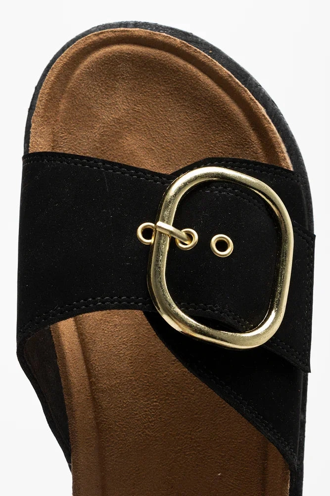 Light Travel Sporty Sandal Blac k