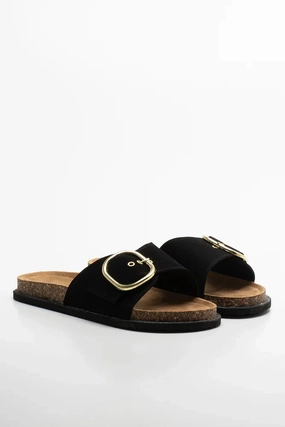 Sandal Blac k Everyday Versatile Footwear