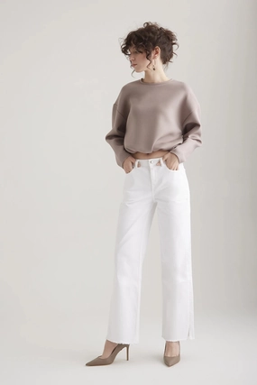 Reflective accents QuickReleaseFastenings Sandra - Pant - White - L30