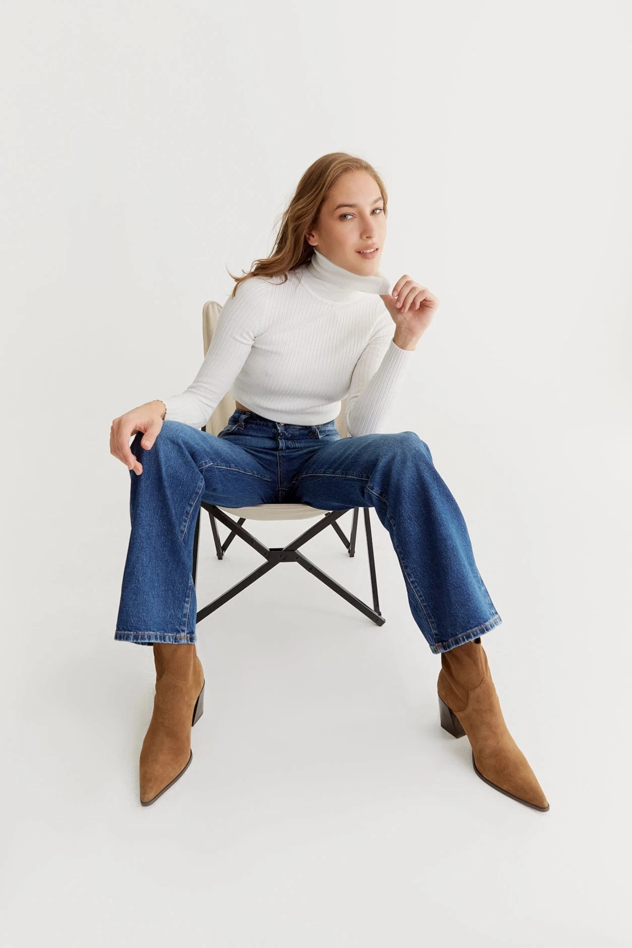 Travel Ready Fit Sara - Pant - Dark Blue - L30