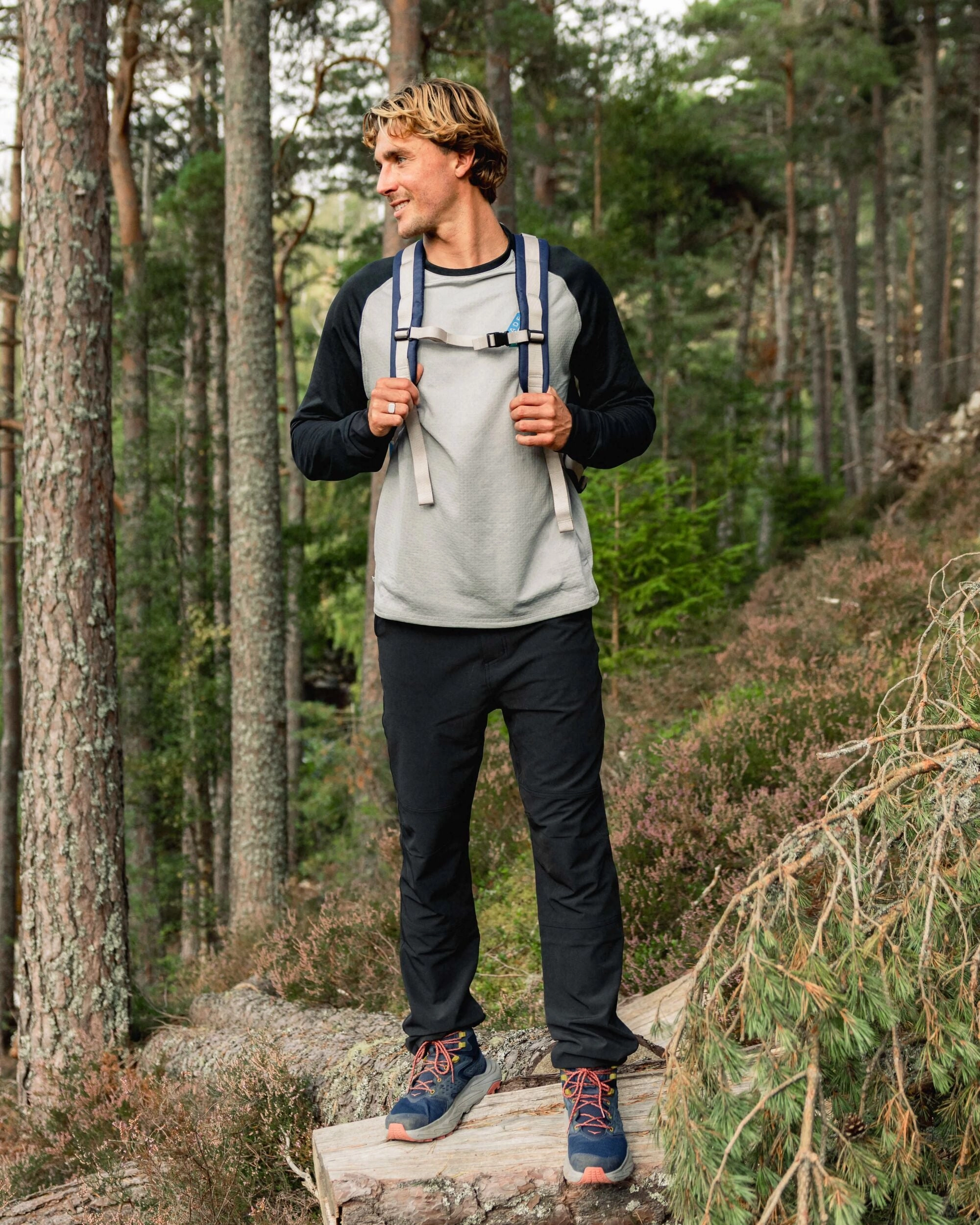 Scrambler Recycled Softshell Trouser Double Needle Stitching