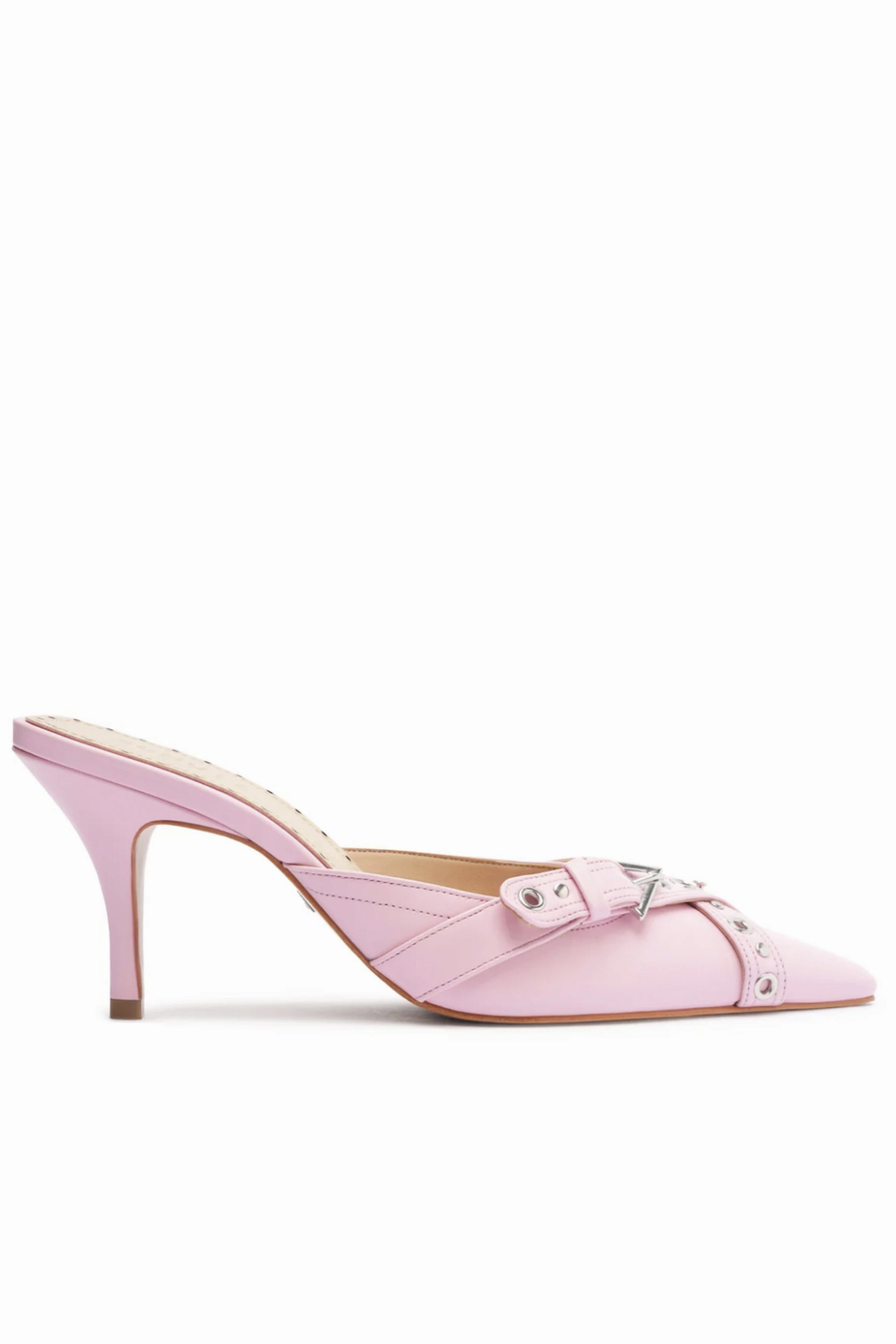 SCHUTZ | Vinnie Mules - Candy Blush Flexible Movement Power Piece