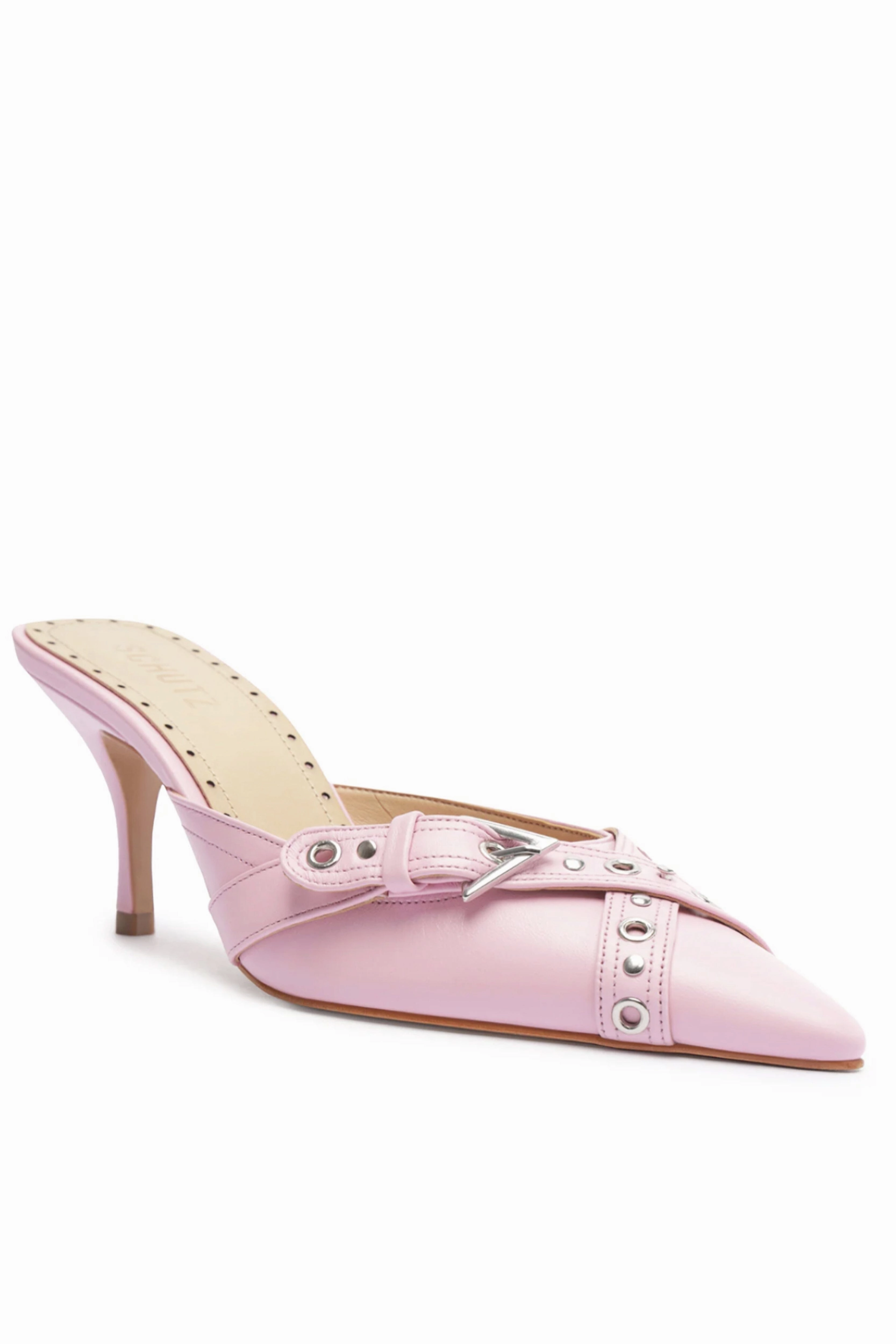 Flirty Mood Party Shoes SCHUTZ | Vinnie Mules - Candy Blush