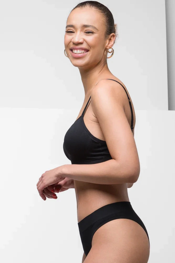 Seam-Free Bralette Black Low-quality