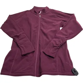 Athletic Jacket By Everlast In Purple, Size: Xl Recycled Textile Storm Ready Gear