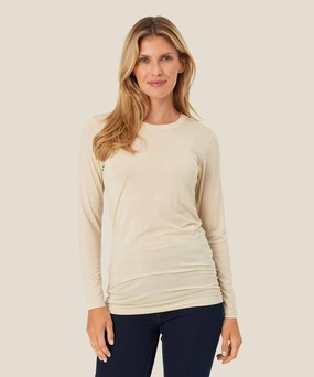 1006182 MaDoritla Top - Fog Tagless Neckline Design