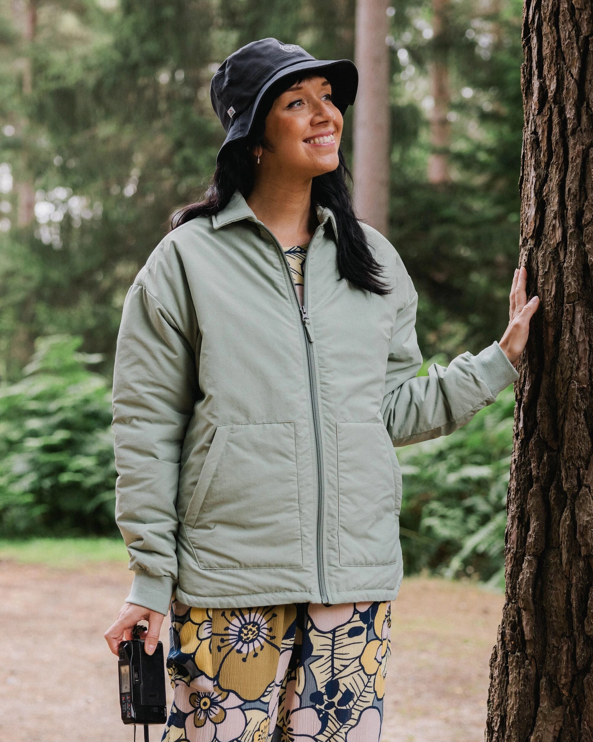 Convertible Features Tasi Recycled Insulated Jacket - Pistachio