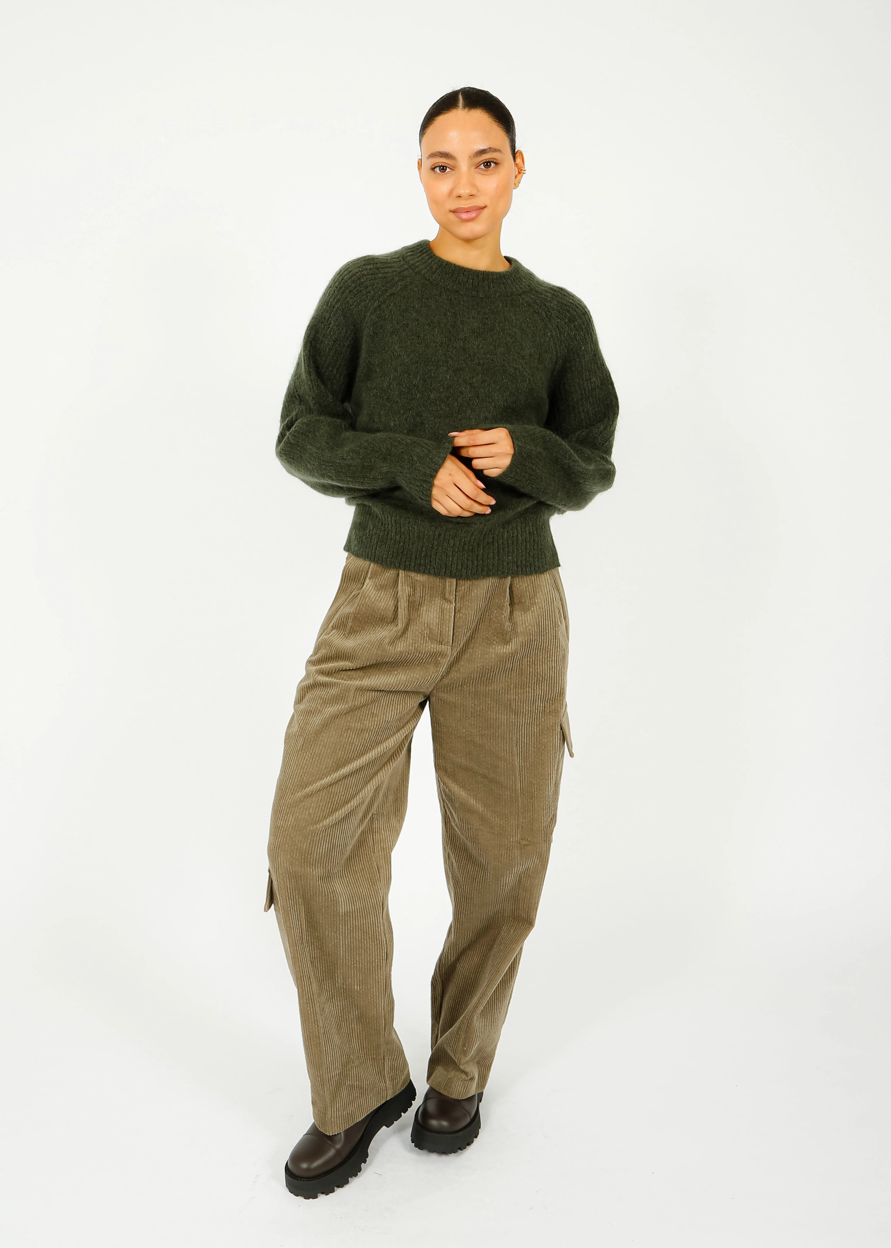 SEC.F Cordie Cargo Trousers in Bungee Cord Sporty Comfort Wear