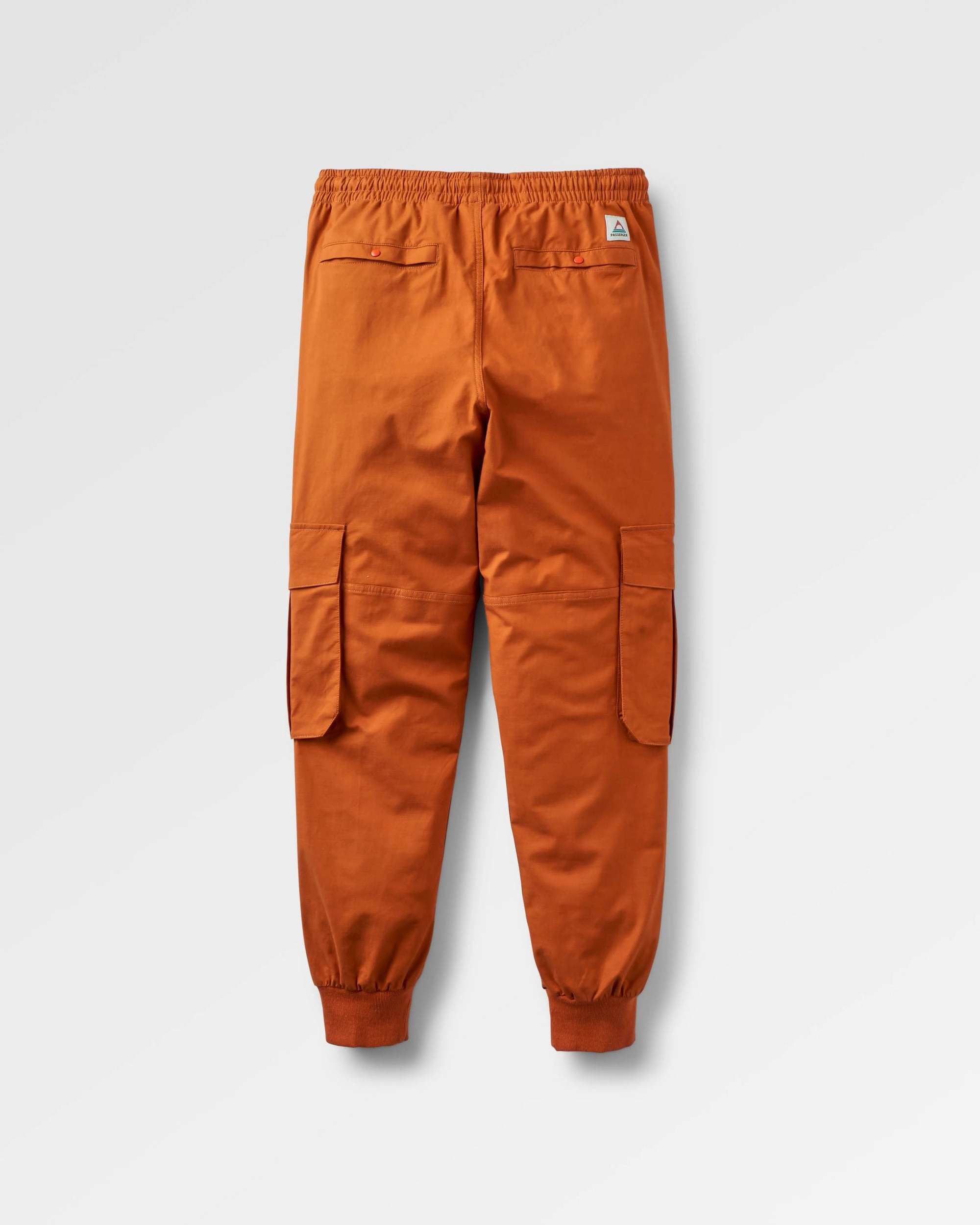 Casual Stretch Wear Sport Comfort Hydrilla Organic Cotton Trouser - Sunset Orange