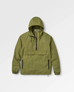 Seek Out Water Resistant Anorak - Khaki Softshell Construction