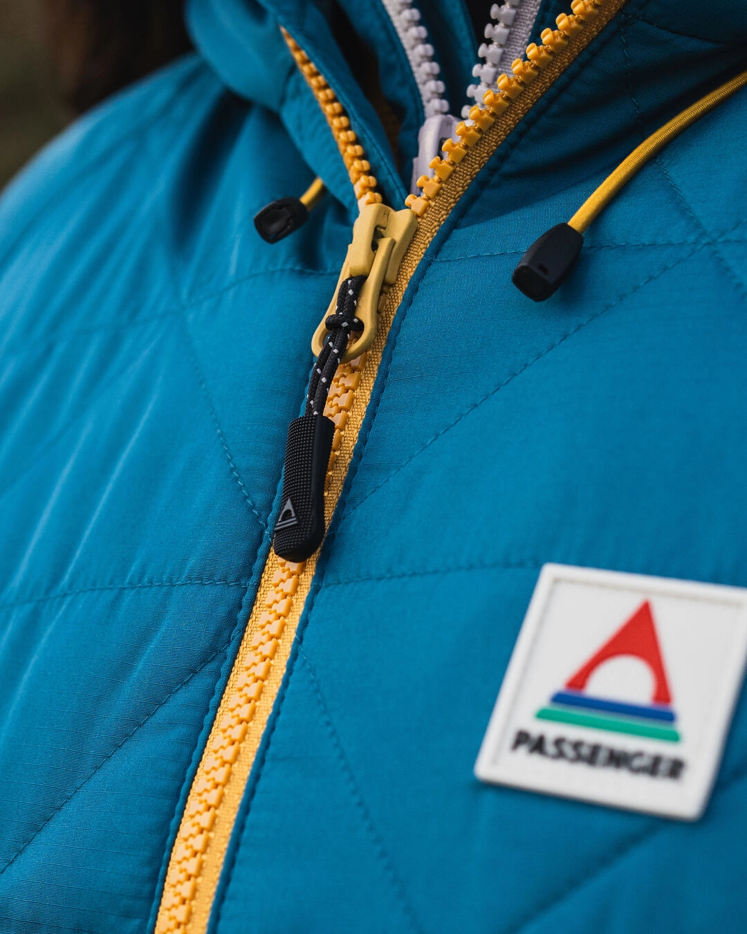 Primaloft Insulation Singletrack Recycled Thermore? Insulated Jacket - Corsair Blue/ Jungle Green