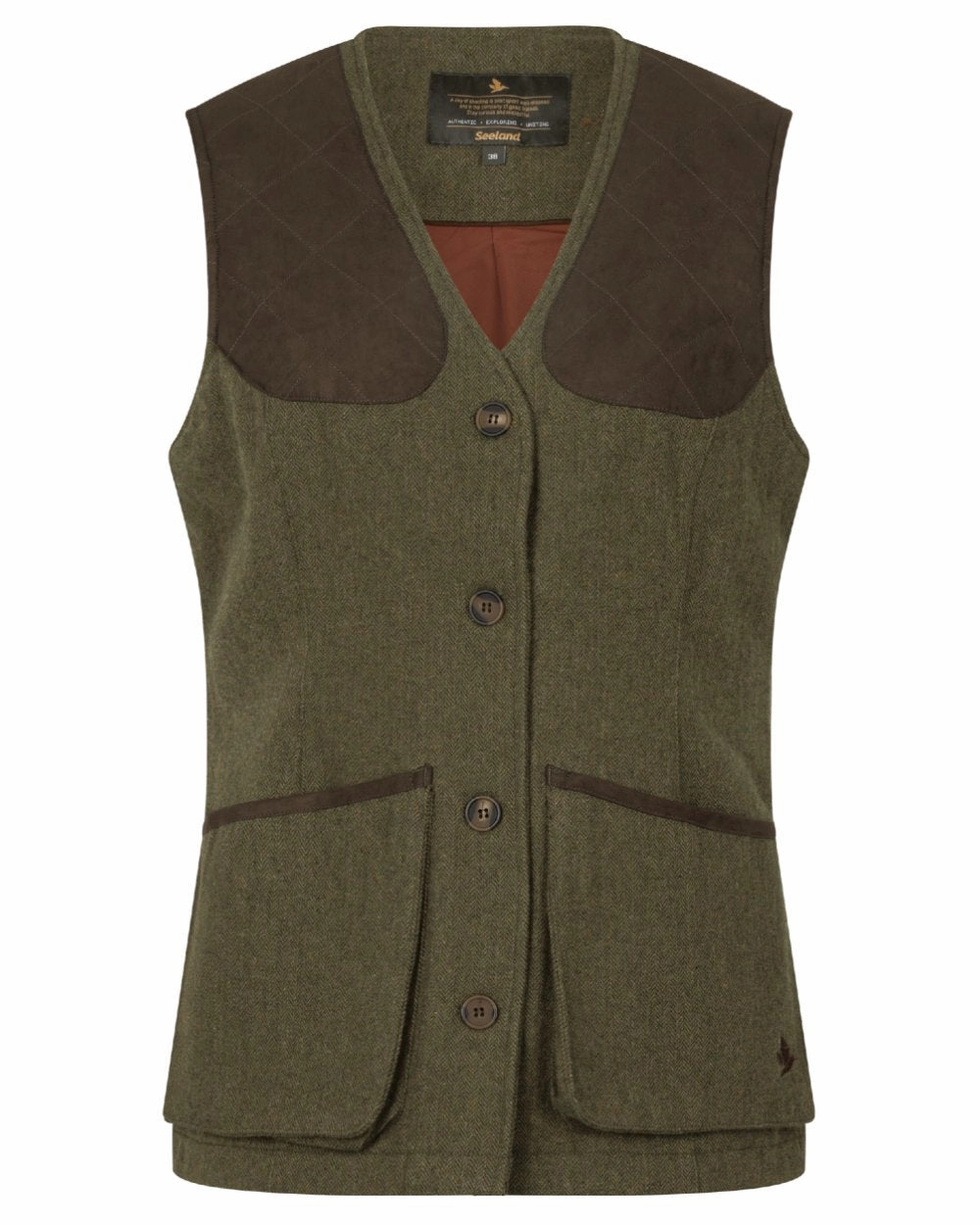 FullCoverageHood Hypoallergenic Fibers Seeland Hillside Harriet Waistcoat