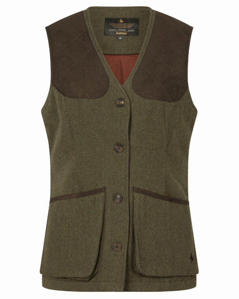 Seeland Hillside Harriet Waistcoat Ultra Compact Packing Design Eco Friendly Textile