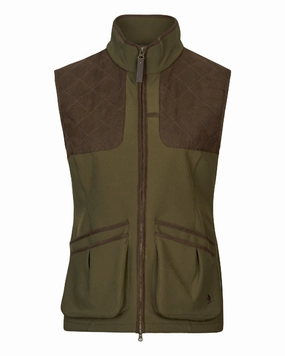 Seeland Womens Wenlock Faye Waistcoat Glow In The Dark Trim