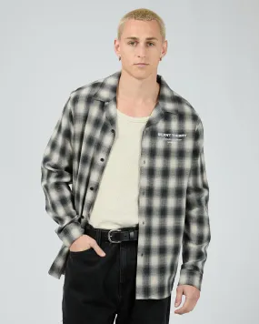 Handcrafted Detail Shadow Check Shirt Multicoloured