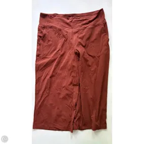 Cozy Essentials Athletic Pants By Lululemon In Brown, Size: 1x