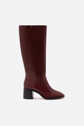 Heavy Duty Performance Ricky Boot In Burgundy Leather