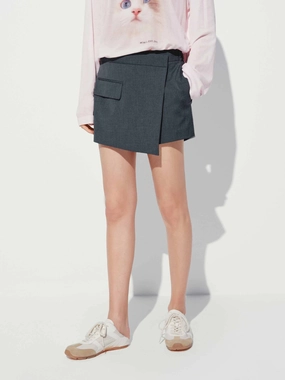 Side Pocket Layered Shorts swim shorts Chill Comfort