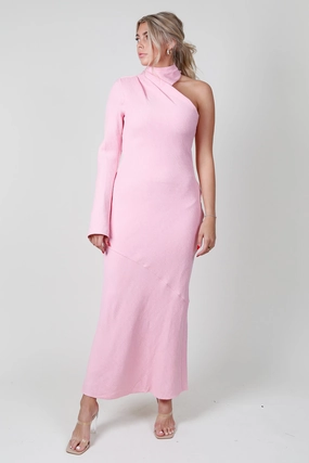 Layered Style SIGNIFICANT OTHER | Eryn Maxi Dress - Wafer Pink