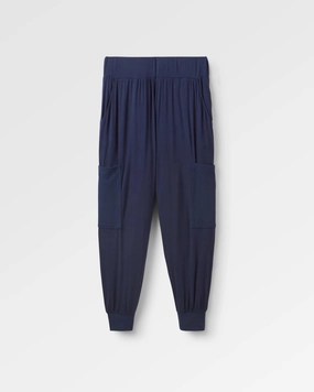 Day Dream Recycled Trouser - Rich Navy Sporty Chic Quick Fit Wear