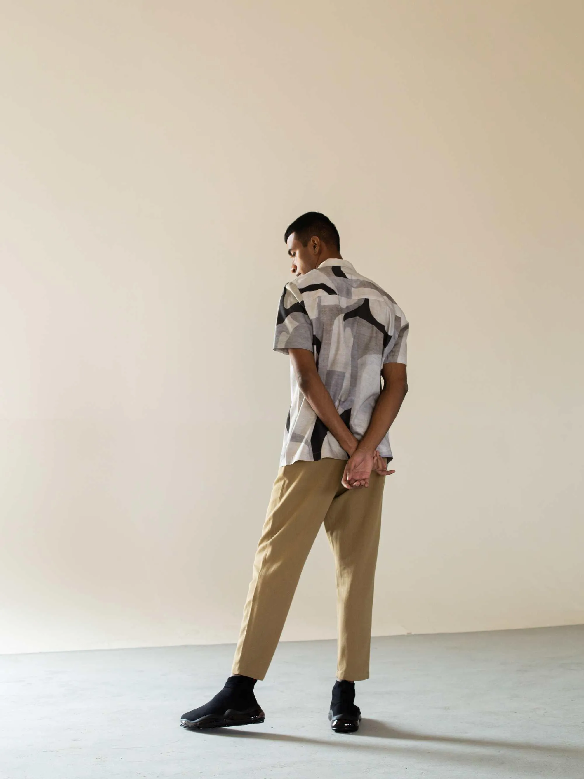 Tear Resistant Reinforcement Stylish Detail Skater Shirt