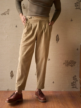Comfy Texture Overlap Pants