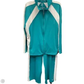 Urban Edge Functional Comfort Athletic Pants 2pc By Athletic Works In Aqua, Size: 2x