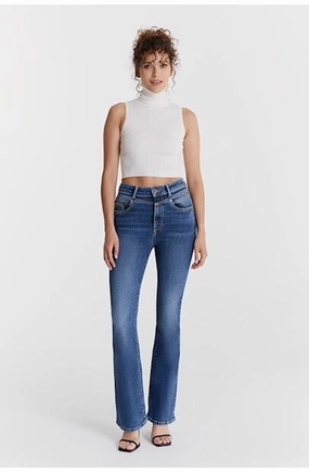 Matilda - Pant - Sapphire Blue - L30 Comfort Fit Wear Flexible Durability