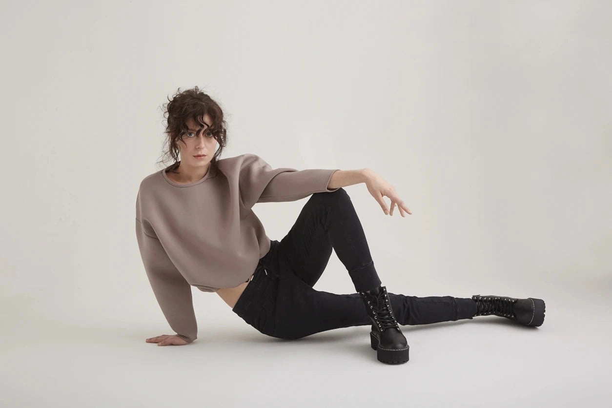 Mila  Slim Jogger Pant -  Black - 27" Inseam L01 Wide Leg