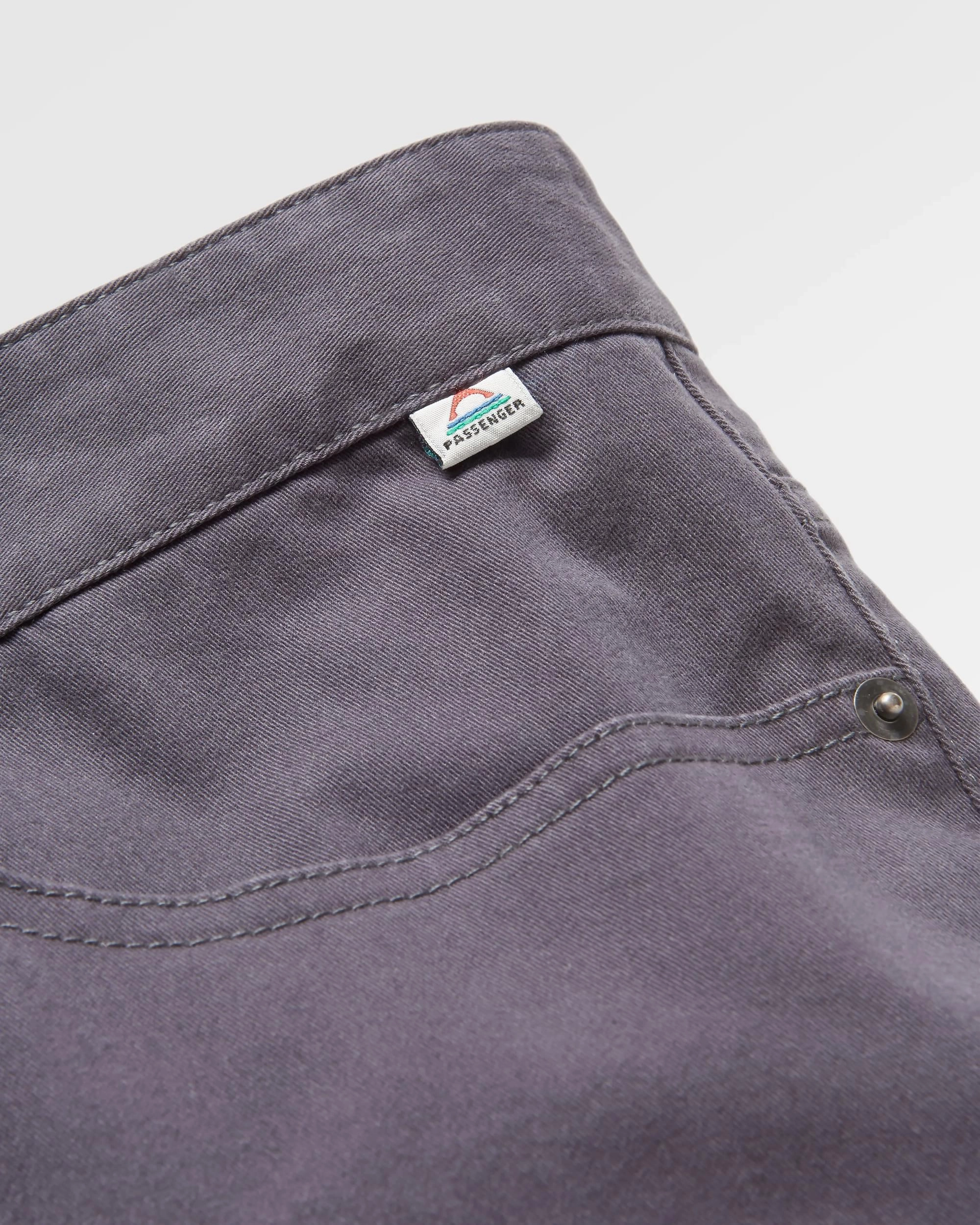 Comfort Fit Wear 365 5 Pocket Trouser - Charcoal