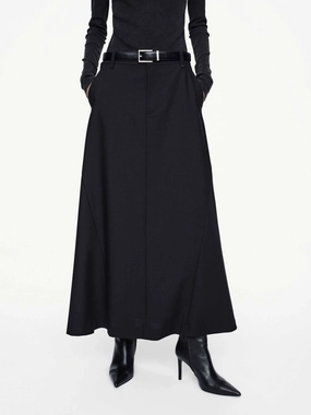 A-line Pleated Skirt Outfit Moodset Chic Appeal