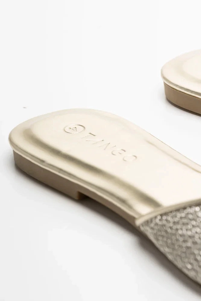 Mesh Sandal Gold Natural foot movement