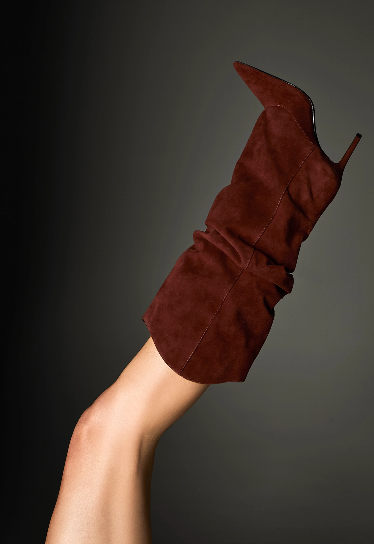 Maryana Up Slouch Nubuck Boot Responsive Midsole