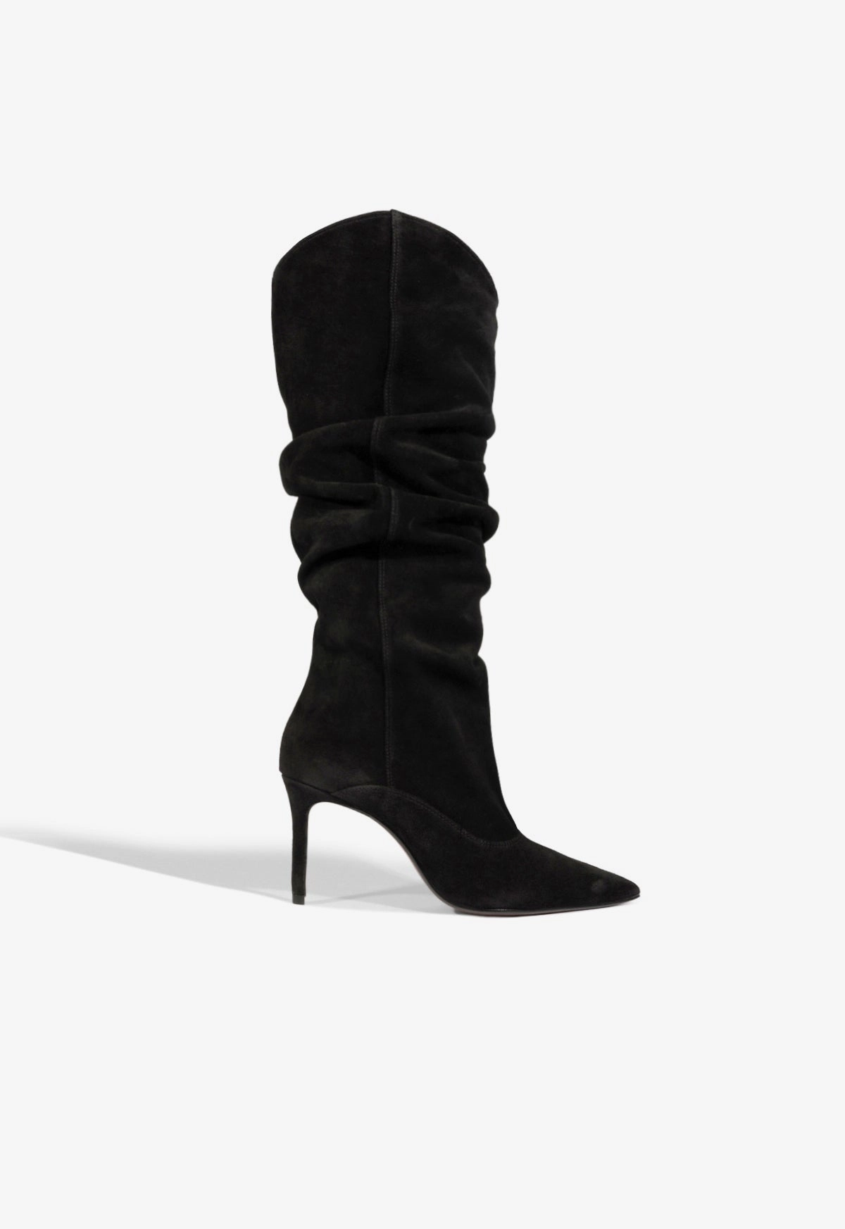Airy Feel Slip Resistant Rough Terrain Maryana Up Slouch Nubuck Boot