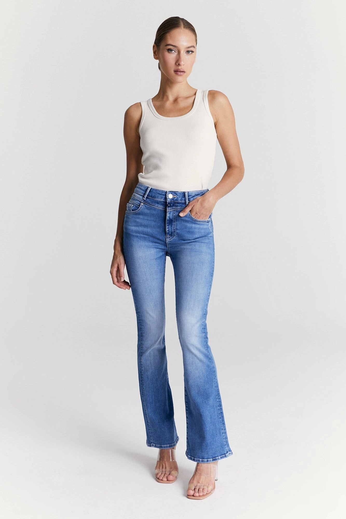 Versatile Fashion Cozy Layer Matilda - Pant - Medium Blue - L30