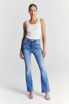 Erasable Logo Patch Matilda - Pant - Medium Blue - L30